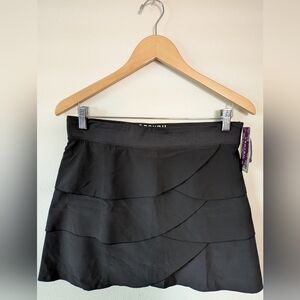 NEW Soybu Black Petal Skort S NWT